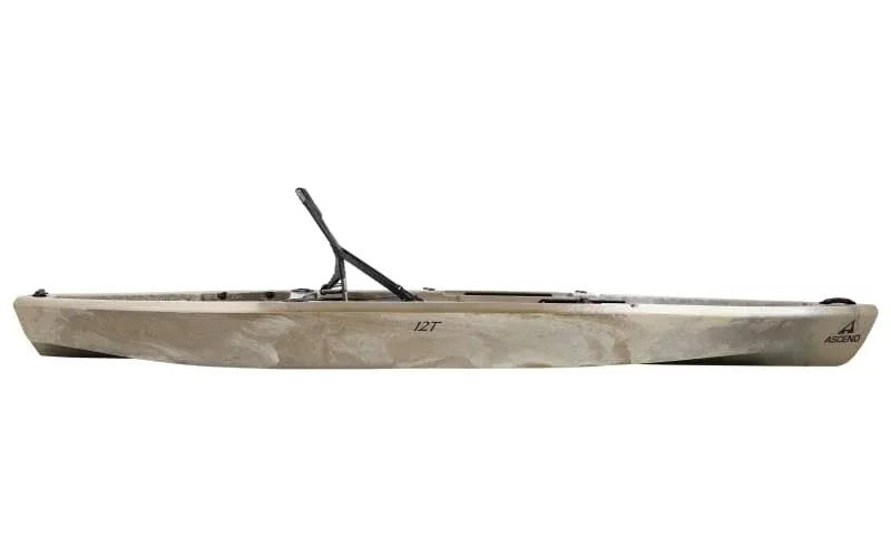 Ascend 12T Sit-On-Top Kayak - Stable Recreational Fishing Kayak - Geartrailusa