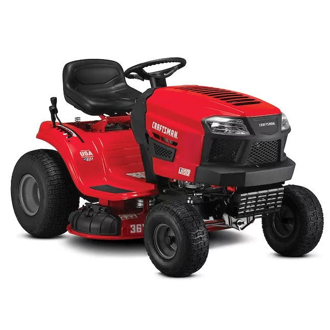 Craftsman T100 11.5 HP Gas Riding Lawn Mower - 30-Inch Cutting Deck