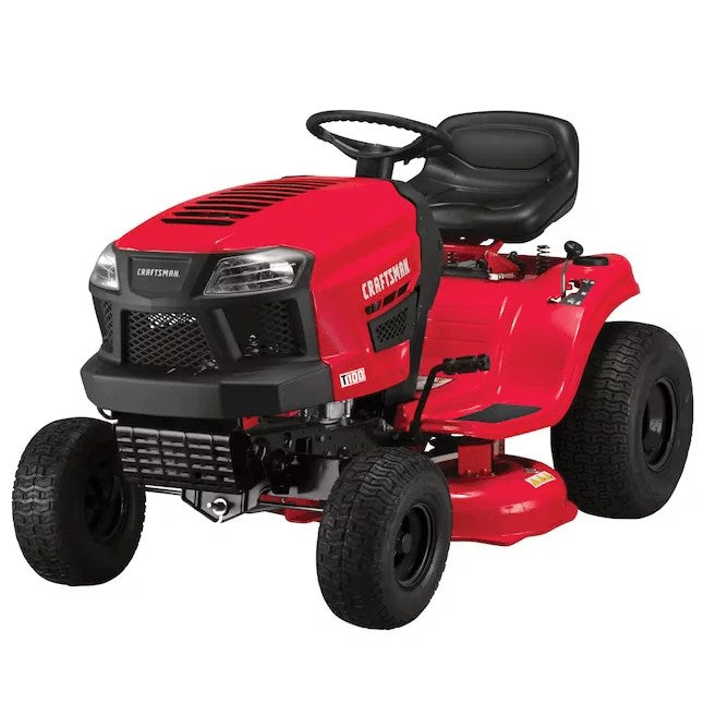 Craftsman T100 11.5 HP Gas Riding Lawn Mower - 30-Inch Cutting Deck