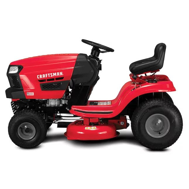 Craftsman T100 11.5 HP Gas Riding Lawn Mower - 30-Inch Cutting Deck