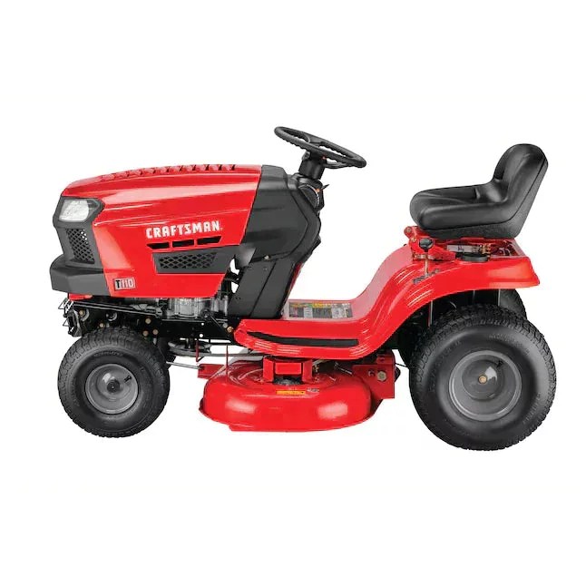 Craftsman T110 42-Inch Gas Riding Lawn Mower - Automatic Transmission