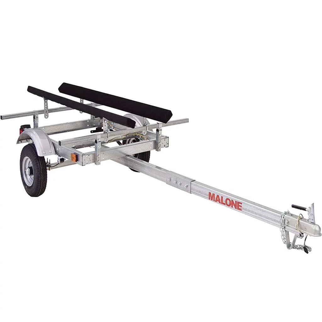 EcoLight Single Kayak Trailer - Lightweight Tow-Behind Kayak Transport - Geartrailusa
