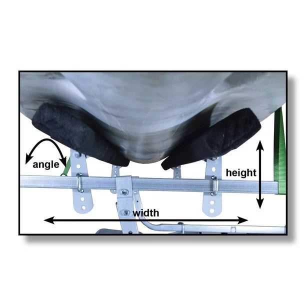 EcoLight Single Kayak Trailer - Lightweight Tow-Behind Kayak Transport - Geartrailusa