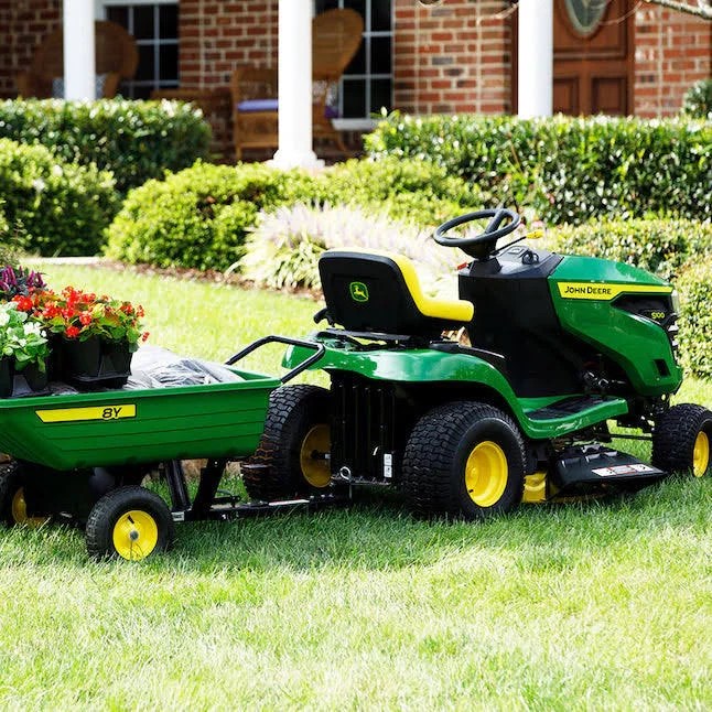 John Deere S100 17.5 HP Gas Hydrostatic Riding Lawn Tractor 42-Inch