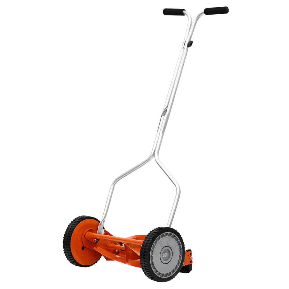 14-Inch 4-Blade Manual Reel Lawn Mower