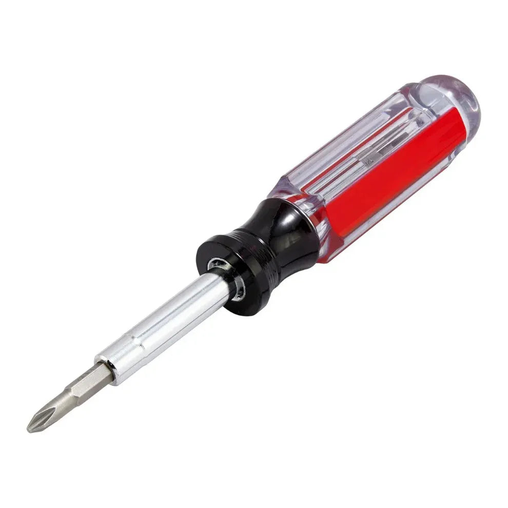 8-Inch Multi-Bit Screwdriver Parts Tool for Home & Professional Use