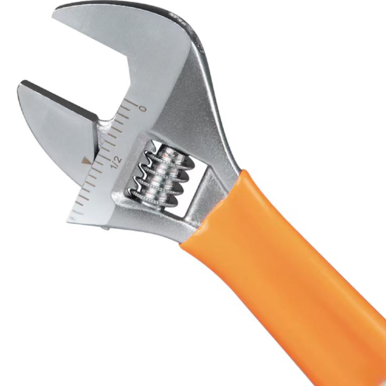 6-Inch Adjustable Wrench  Compact Heavy-Duty Steel Tool by Union Auto Parts for Precision Work