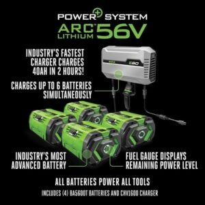 EGO Power+ ZT4204L 42-Inch 56V Lithium-Ion Zero Turn Riding Lawn Mower