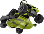 Ryobi 38-Inch Battery-Powered Back Engine Riding Lawn Mower - geartrailusa-Riding Lawn Mowers-GeartrailUSA