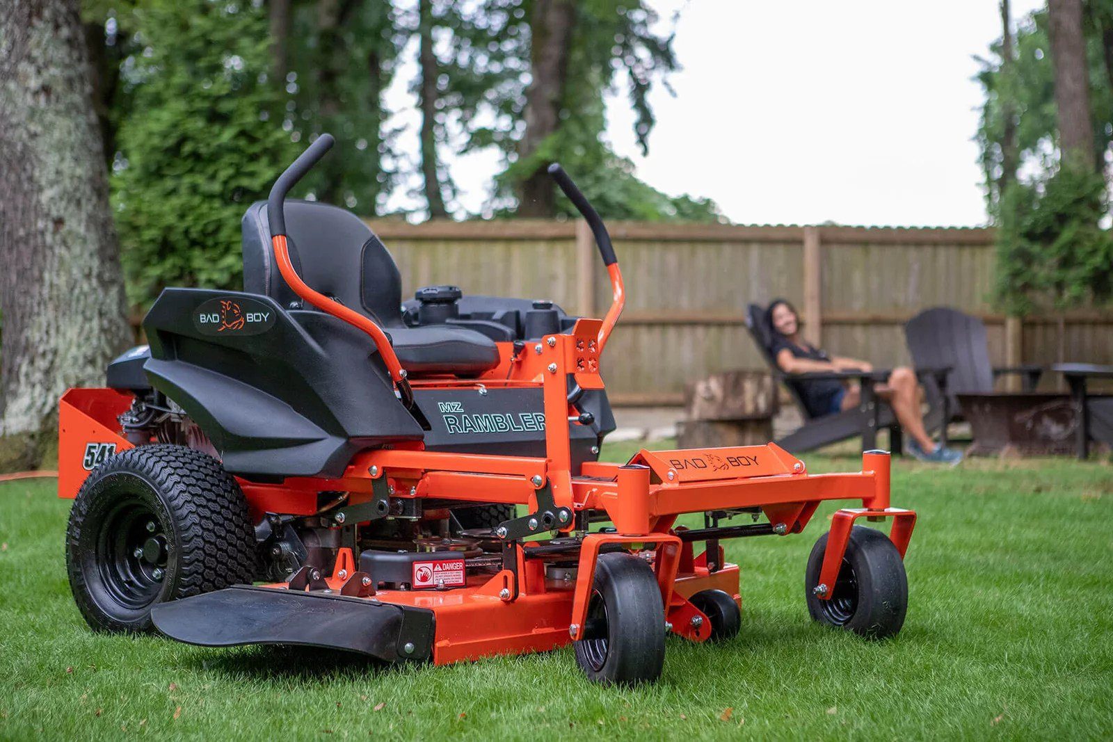 Bad Boy MZ Rambler 42-Inch Zero-Turn Lawn Mower Kohler Engine BMZ4219KO - geartrailusa-Zero-Turn Mowers-GeartrailUSA