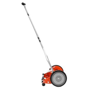 Geartrailusa 14-Inch 4-Blade Manual Reel Push Lawn Mower