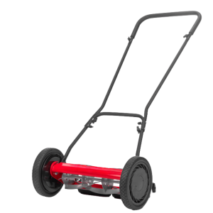 Geartrailusa 16-Inch 5-Blade Manual Reel Wide Cut Push Mower