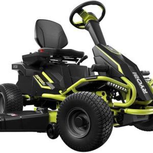 Ryobi 38-Inch Battery-Powered Back Engine Riding Lawn Mower - geartrailusa-Riding Lawn Mowers-GeartrailUSA